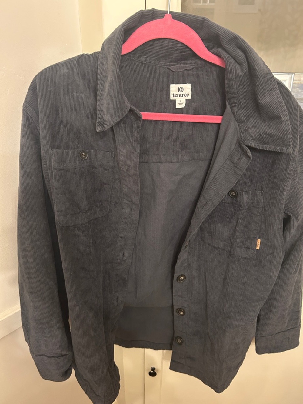 Tentree Black Corduroy Jacket